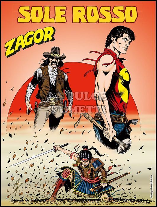 ZENITH #   676 - ZAGOR 625: SOLE ROSSO